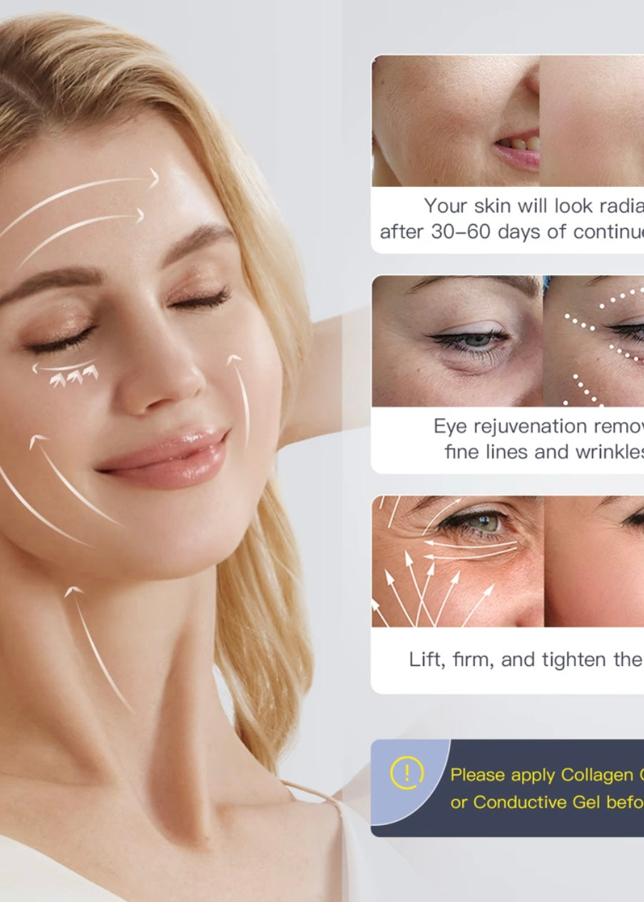Kit:YSO GLOW Light Frequency Device With the Gel with Collagen Powder